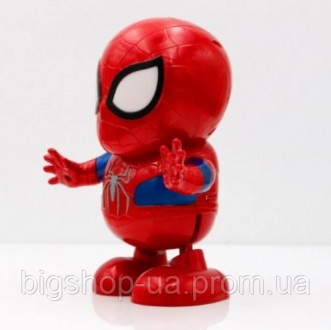 Описание Интерактивная танцующая игрушка Человек паук Dance Hero Spyder man Крас. . фото 4