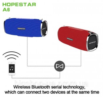Hopestar A6 Камуфляж
Bluetooth колонка с акустической системой 2.1 Hopestar A6.
. . фото 4
