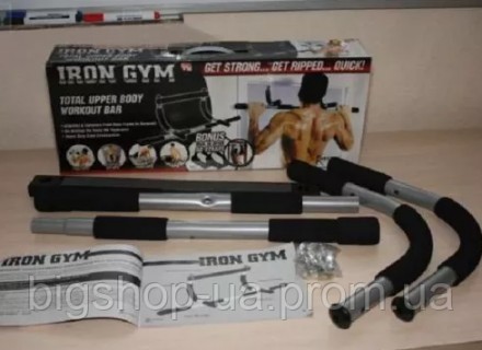 Турник Iron Gym может заменить несколько дорогостоящих тренажеров, и позволит, н. . фото 11