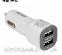 Remax CC201
USB адаптер питания автомобильный. 2 USB выхода
output: DC5V - 2,1A . . фото 2