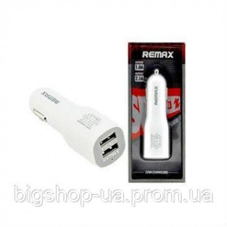 Remax CC201
USB адаптер питания автомобильный. 2 USB выхода
output: DC5V - 2,1A . . фото 5