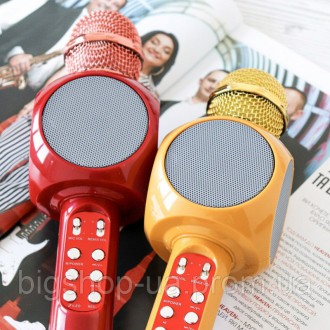 Беспроводной караоке микрофон с колонкой WS1816 - это уникальный микрофон со вст. . фото 5