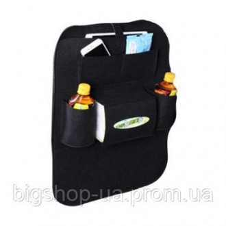 Органайзер для спинки сиденья автомобиля Vehicle mounted storage bag позволяет к. . фото 6