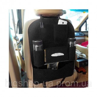 Органайзер для спинки сиденья автомобиля Vehicle mounted storage bag позволяет к. . фото 4