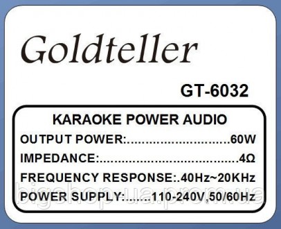 Портативная акустическая система Goldteller GT-6032 является вашим незабываемым . . фото 5
