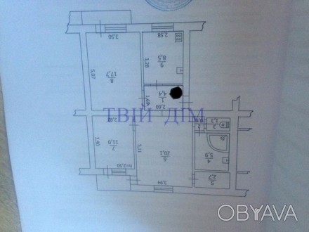 Продам 3к квартиру 75 кв.м.
