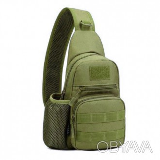 Описание Сумки-рюкзака EDC тактической, военной однолямочной Protector Plus X216. . фото 1