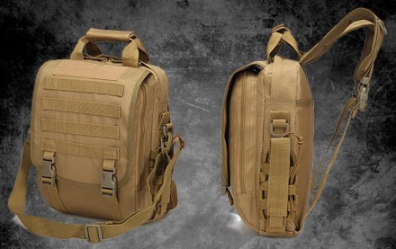 Описание Сумки-рюкзака тактической TacticBag A28 30 л, песочной
Сумка-рюкзак так. . фото 7