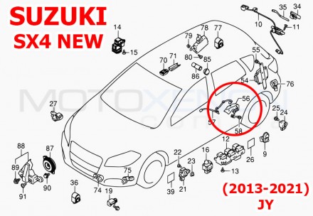 Тяга датчика положення кузова задня SUZUKI KIZASHI 38640-57L10 THK (Японія)
 Пре. . фото 11