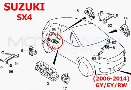 Тяга датчика положення кузова задня SUZUKI KIZASHI 38640-57L10 THK (Японія)
 Пре. . фото 12