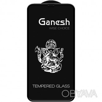 Защитное стекло Ganesh (Full Cover) (тех.пак) для Apple iPhone 11 Pro / X / XS (. . фото 1