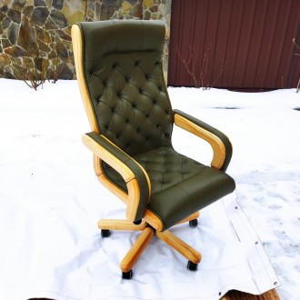 кабінетні крісла GK ручної роботи
0.9.7.4.6.4.0.9.0.0.
Вишукане шкіряне крісло. . фото 6