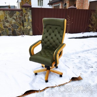 кабінетні крісла GK ручної роботи
0.9.7.4.6.4.0.9.0.0.
Вишукане шкіряне крісло. . фото 1