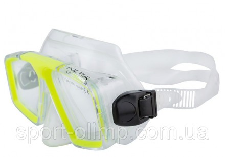 Набір для плавання маска з трубкою Dolvor лимонний M4204P+SN07P
Набір призначени. . фото 4