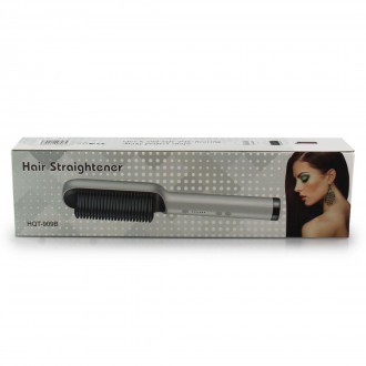 Фен-щетка для волос Hair Straightener 909B 7767 с турмалиновым покрытием подойде. . фото 5