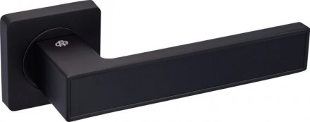 
Ручка дверная на квадратной розетке Gavroche MAGNIUM Mg – A3 BLACK/BLACK черный. . фото 3