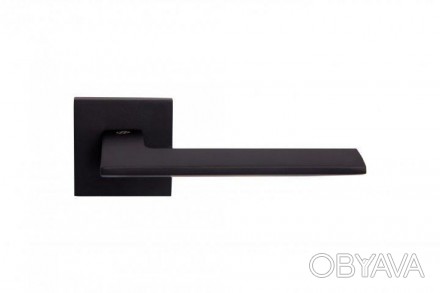 
Ручка дверная на квадратной розетке Gavroche SСANDIUМ Sc – A3 черная. 
Дверные . . фото 1
