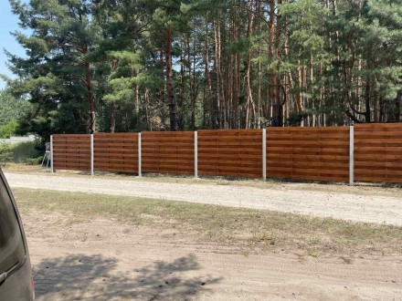 Деревянный забор из дерева это не только красивый дизайн и выгодное решение а та. . фото 3