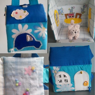 Домик сумочка handmade
Домик выполнен из ткани на пластиковой основе , легкий Д. . фото 10