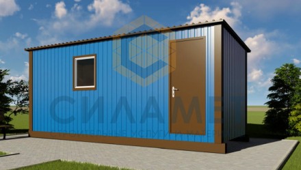 Бытовка БП-01 вагончик контейнер 6х2.4м. Київ. фото 1 Бытовка БП-01 вагончик контейнер 6х2.4м. Київ. фото 1