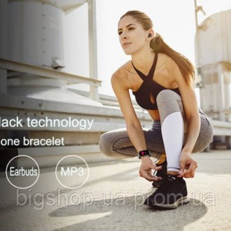 Фитнес браслет FitPro Smart Band M6 (смарт часы, пульсоксиметр, пульс). US-579 Ц. . фото 3