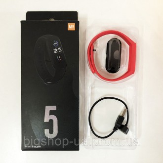Фитнес браслет Smart Watch M5 Band Classic Black смарт часы-трекер. XQ-658 Цвет:. . фото 8