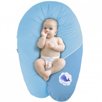 Багатофункціональна подушка, максимально оптимізує процес годування дитини з мом. . фото 5