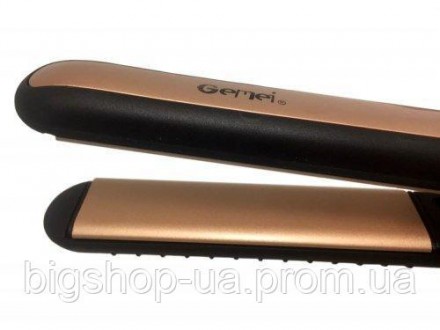 Утюжок для выравнивая волос Geemy GM-2955 – это компактный инструмент, с п. . фото 5