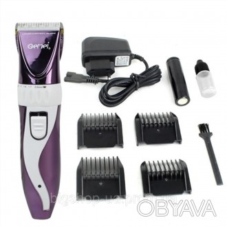 Надежная и качественная машинка для стрижки волос GEMEI GM-6062 поможет создать . . фото 1