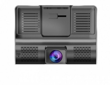 Автомобильный видеорегистратор на 3 камеры DVR XH202 FullHD 1080p. PRO Черный. И. . фото 6