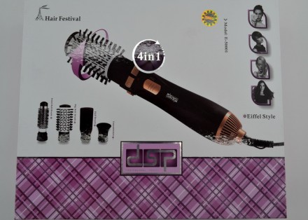 Воздушный стайлер для волос DSP E-50001
Воздушный стайлер для волос DSP E-500011. . фото 5