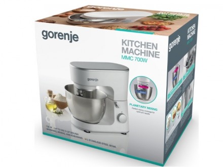 Кухонная машина GORENJE MMC 1000 W. Отличается современным дизайном и эргономичн. . фото 10