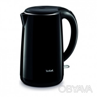 Чайник BLACK SEAMLESS KO260830 SAFETEA производителя TEFAL выполнен в корпусе из. . фото 1
