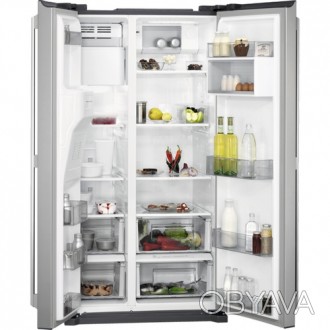Холодильник AEG RMB76121NX – модель с распашными дверями, идеальное решение для . . фото 1
