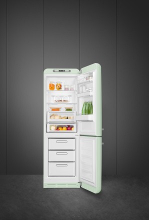 Отдельностоящий двухдверный холодильник, стиль 50-х годов, SMEG FAB 32 RPG 5 при. . фото 9