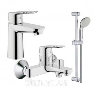 Набор смесителей Grohe BauLoop S-Size 123214S - это готовое решение для оформлен. . фото 2