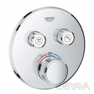 Внешняя часть термостатического смесителя для душа Grohe SmartControl 29119000 п. . фото 1