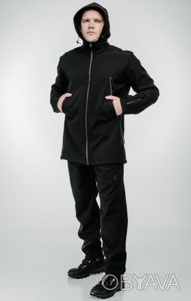 Костюм тактический ULTIMATUM SOFTSHELL чёрный (только в интернет - магазине)