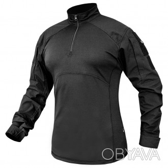 
Рубашка (УБАКС) тактическая, под бронежилет, (ANTITERROR II), цвет BLACK (чёрны. . фото 1