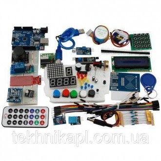 Arduino Starter Kit RFID стартовый набор на базе Uno R3 в кейсе
Набор для изучен. . фото 3