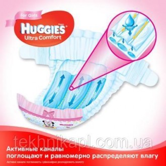 Подгузники Huggies Ultra Comfort созданы специально для девочек/для мальчиков - . . фото 4