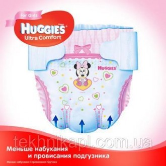 Подгузники Huggies Ultra Comfort созданы специально для девочек/для мальчиков - . . фото 5