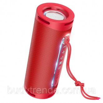 Bluetooth Колонка Hoco HC9 Dazzling pulse sports (Красный). . фото 3
