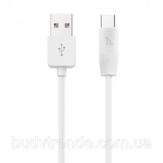 Дата кабель Hoco X1 Rapid USB to Type-C (1m) (Белый). . фото 2