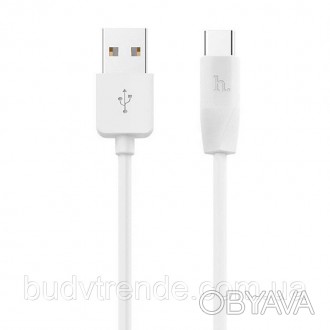 Дата кабель Hoco X1 Rapid USB to Type-C (1m) (Белый). . фото 1