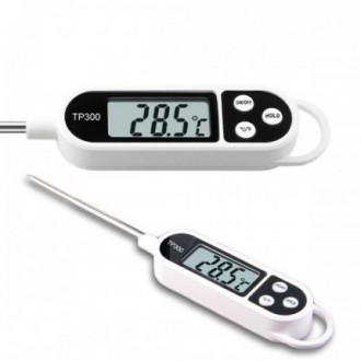 Цифровий
кулінарний термометр для їжі TP300, -50 °C до 300 °C Цифровий кухонний . . фото 2