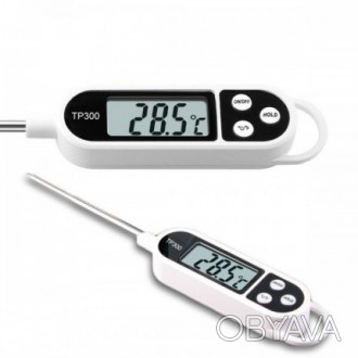 Цифровий
кулінарний термометр для їжі TP300, -50 °C до 300 °C Цифровий кухонний . . фото 1