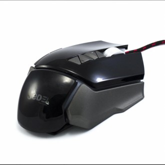 Ігрова комп'ютерна провідна мишка USB Jedel GM770 з підсвічуванням Чорний Комп'ю. . фото 4