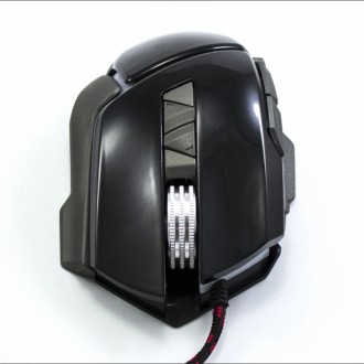Ігрова комп'ютерна провідна мишка USB Jedel GM770 з підсвічуванням Чорний Комп'ю. . фото 3