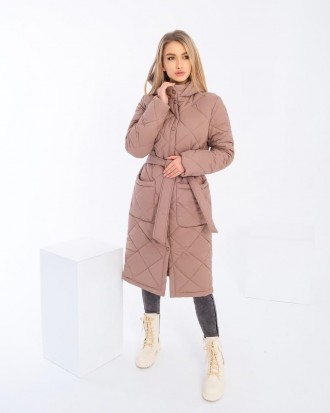Зимнее женское стёганое пальто
Размер: 42-44, 44-46
Ткань: плащёвка, синтепон 20. . фото 3